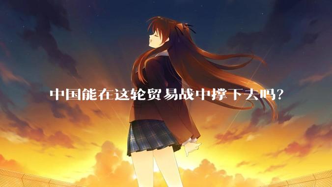 中国能在这轮贸易战中撑下去吗？